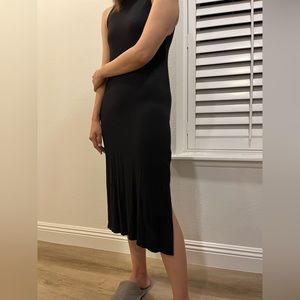 H&M Black Midi Dress